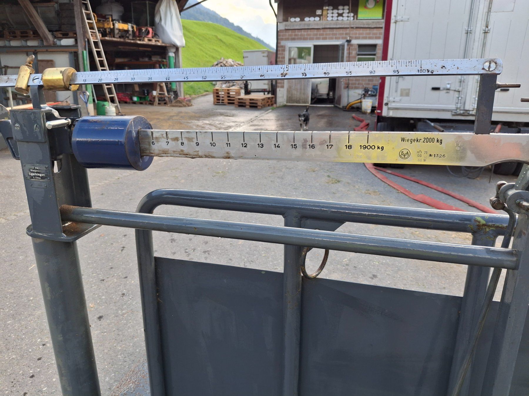 Balances et poids: SBB Dezimalwaage 2000kg – D'occasion à Sool par Unihockeyplayer 2