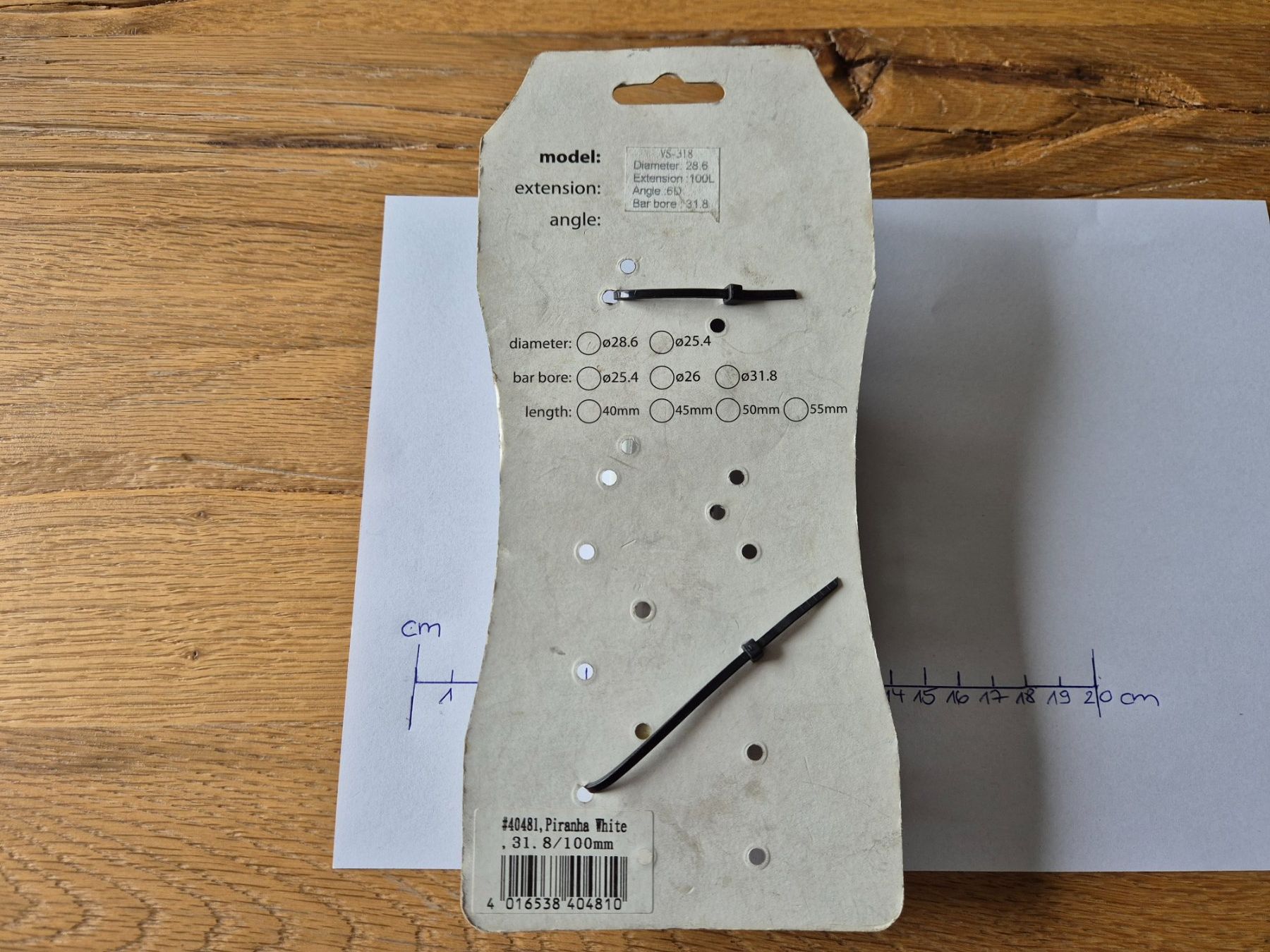 Pezzi di ricambio: V6 Vorbau X-Tasy 100mm – Nuovo (secondo la descrizione) da Bern venduto da Occasions2025 2