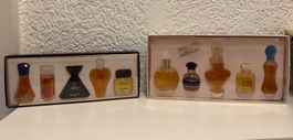 2 sets of Vintage french perfume miniatures