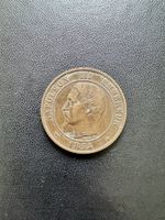 Frankreich - 10 Centimes 1854 BB Strasbourg