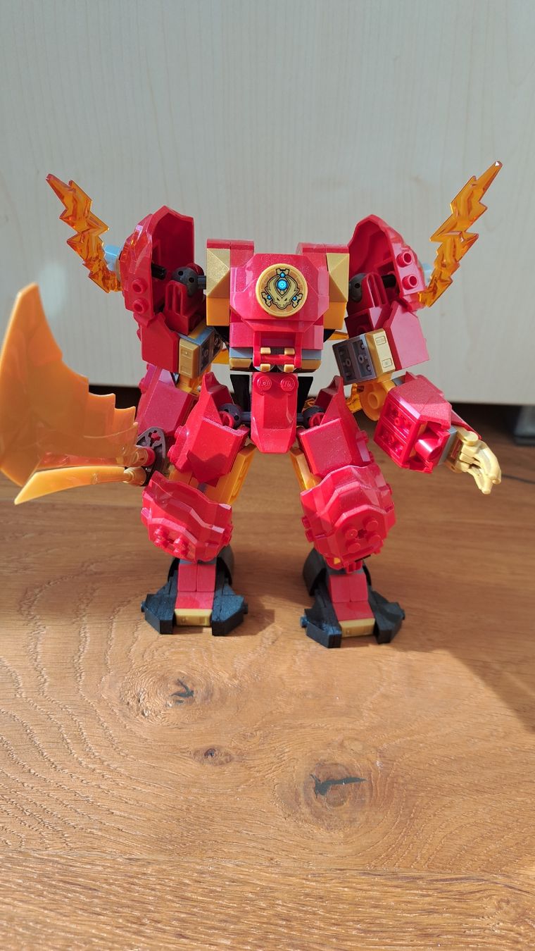 Lego Kit di costruzioni: Lego Ninjago Kais Feuermech – Usato da Willisau venduto da Csfa 1