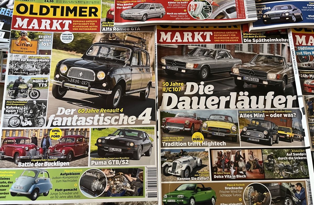 Riviste & Magazine: OLDTIMER MARKT/42 Ausgaben/2017-24 – Usato da hunzenschwil venduto da Oldipark 1