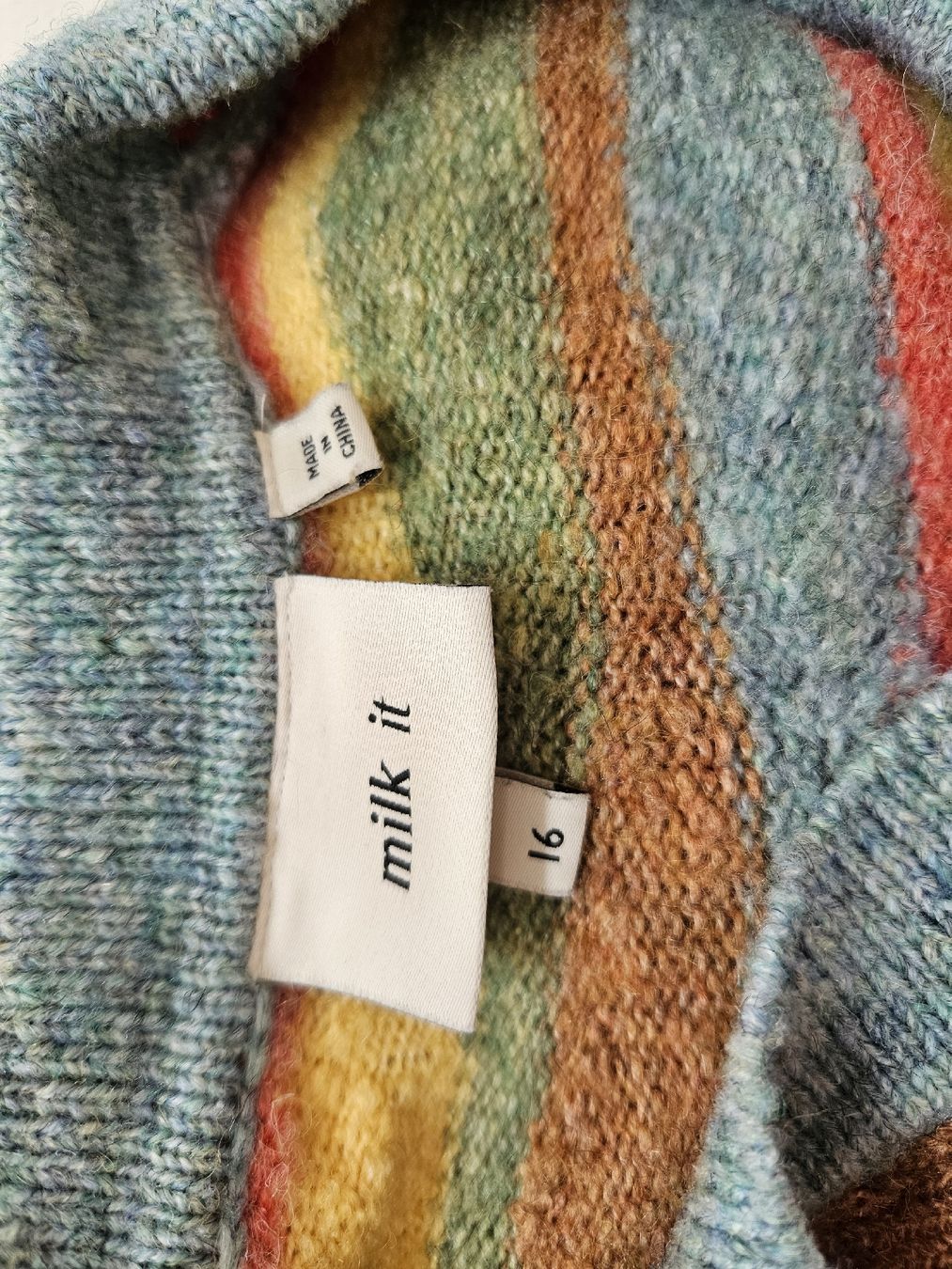 Maglioni & Felpe: Gestreifter Pullover mit Kragen – Usato da Bern venduto da mir_bs7y 2