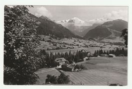 Ansichtskarte Schönried b. Gstaad Blick auf Wildhorn Foto...