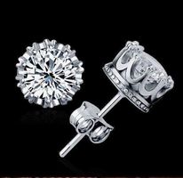 Luxury Crystal Zircon Earrings Elegant