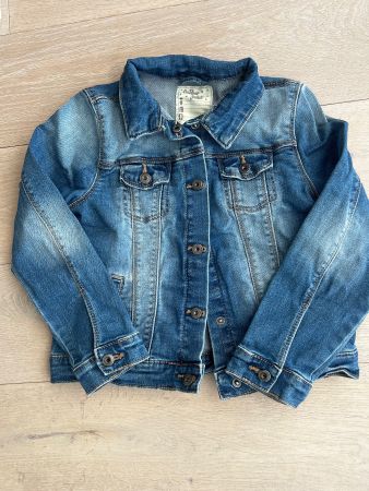 Jeansjacke und Jeans-Hose - H&M & Vertbaudet Gr. 7-8 Jahre
