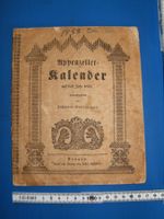 Original Appenzellerkalender von 1858!