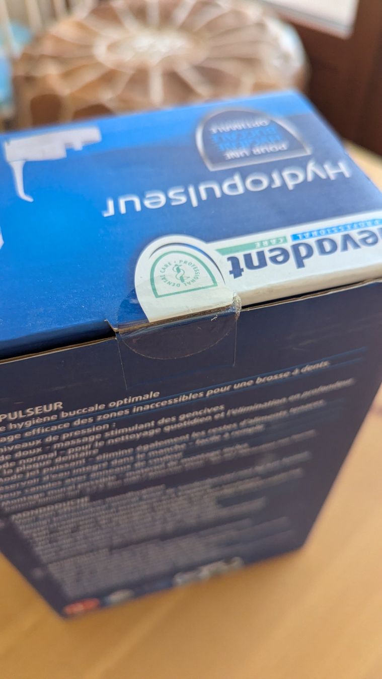 Zahnpflege: Hydropulseur – Neu und originalverpackt aus Pully von dia_6tzd 3