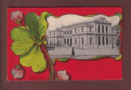 GENEVE - Conservatoire - Trèfle - 1906 // pli d'angle //