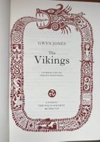 The Vikings by Gwyn Jones. Intro by Magnus Magnusson.