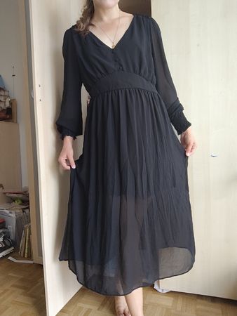 Schönes schwarzes Kleid M