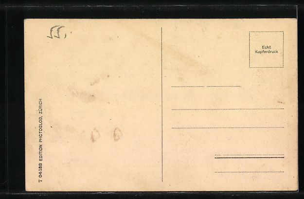 Cartoline postali: Uetliberg-Baldern, Gasthaus mit Blick au – Usato da Berlin venduto da bartko-reher 1