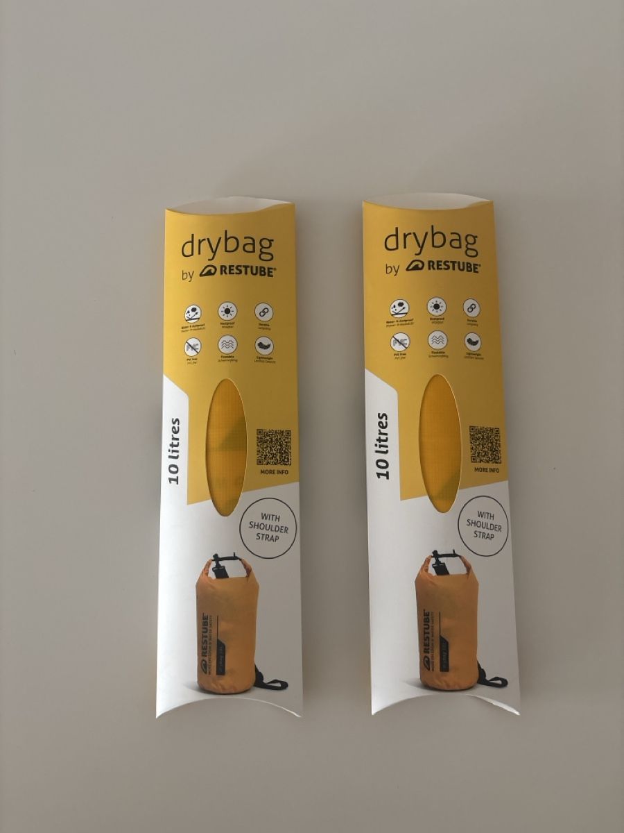Taschen: 2x Restube Drybag 10 Litres orange with shoulder strap – Neu und originalverpackt aus Ennetbaden von iconic5408 2
