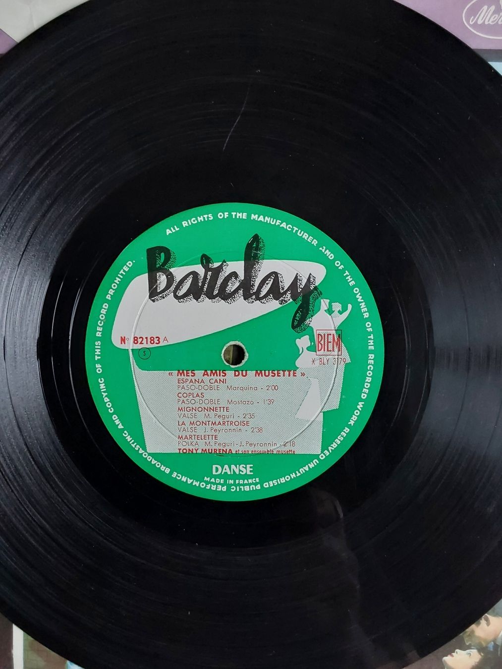 Dischi in vinile: Vinyl LP 10" - Mes Amis du Musette – Usato da Villeret venduto da Fil11 3