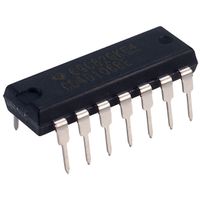 CD40106 IC Hex Schmitt Trigger Texas Instruments