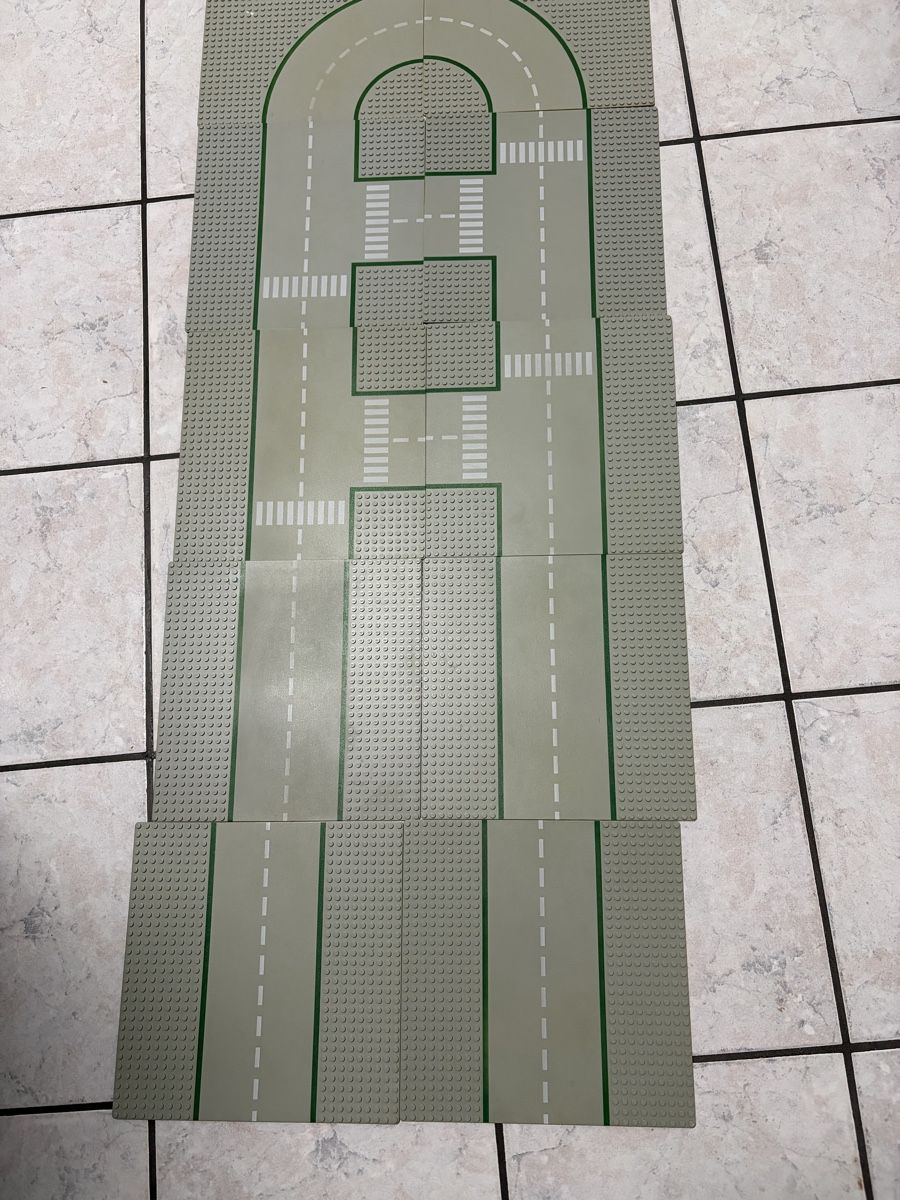 Lego Giocattoli: 10 x Lego Strassen Platten – Usato da Sevelen venduto da gsandax 1
