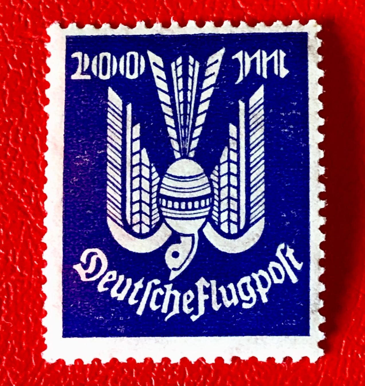 Tutti i francobolli: Briefmarken aus Deutsche flugpost Ungestempelt  – Usato da Aarau venduto da Angi-007