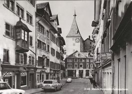 Karte Zürich (Neumarkt Grimmerturm 1962