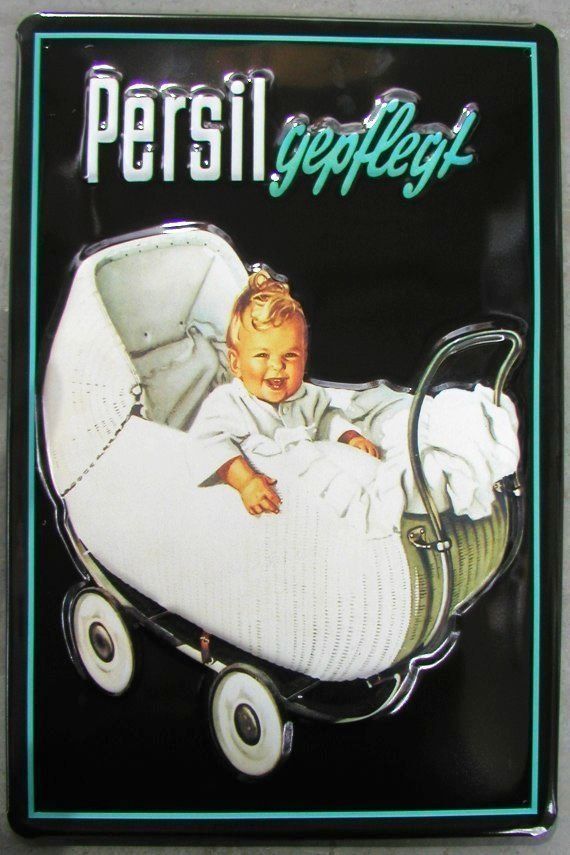 Schilder: Persil gepflegt Schild 20x30cm – Neu und originalverpackt aus Schiers von Topflash74