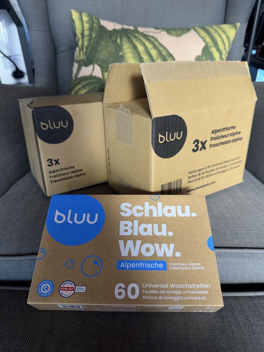 Bluu Prodotti di pulizia: bluu Waschstreifen Alpenfrische – Nuovo (secondo la descrizione) da Ehrendingen venduto da cinqquatre