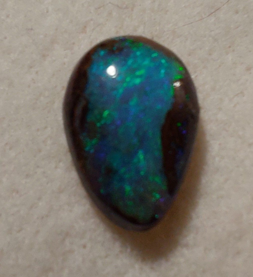 Pietre preziose: Boulder-Opal Tropfenform – Nuovo (secondo la descrizione) da Klingnau venduto da Tamina5 3
