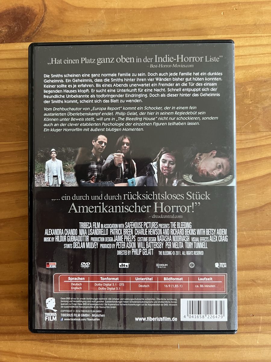 Tutti i DVDs: DVD The Bleeding House – Nuovo (secondo la descrizione) da Kallnach venduto da sta_sy57 1