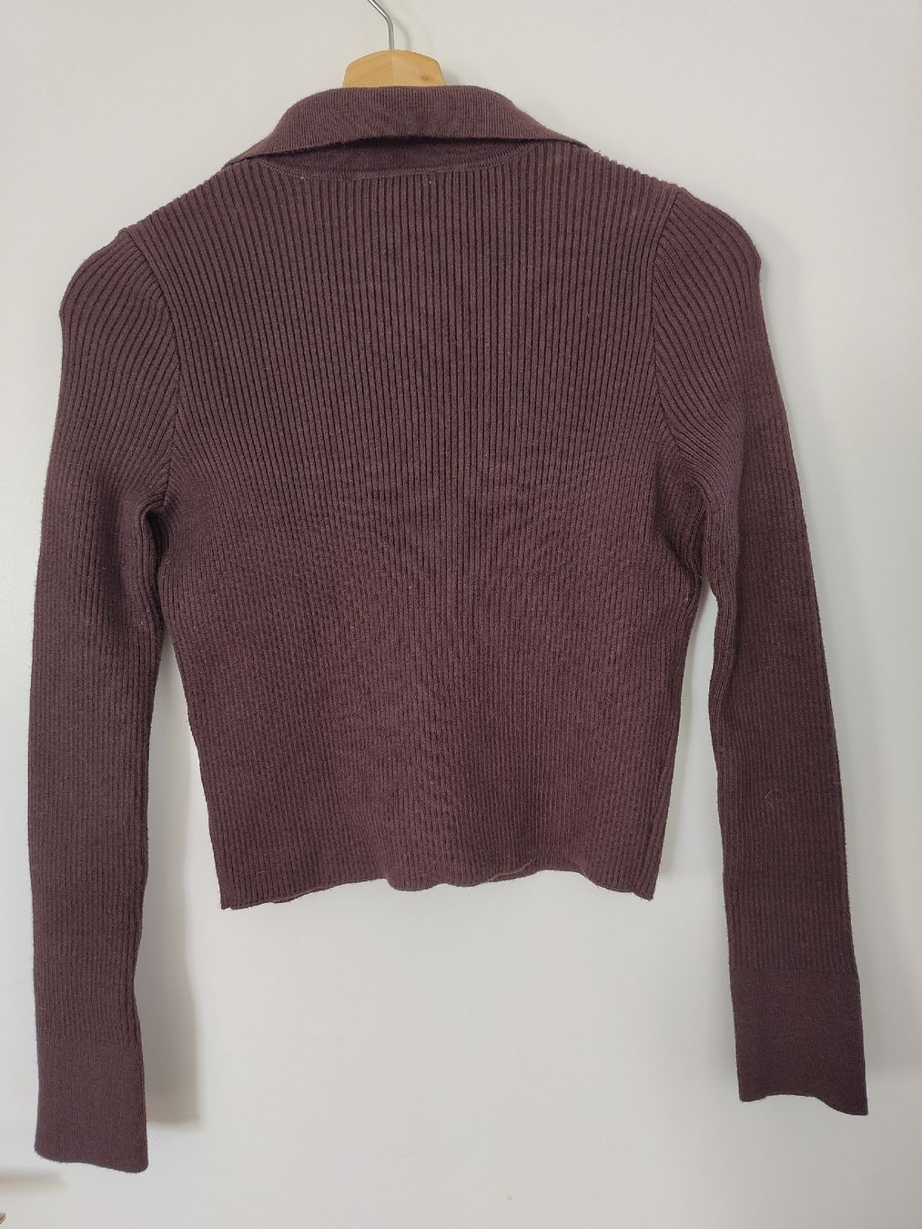 Mango Giacche: Strickjacke Mango in braun – Usato da Wädenswil venduto da plantmom 1
