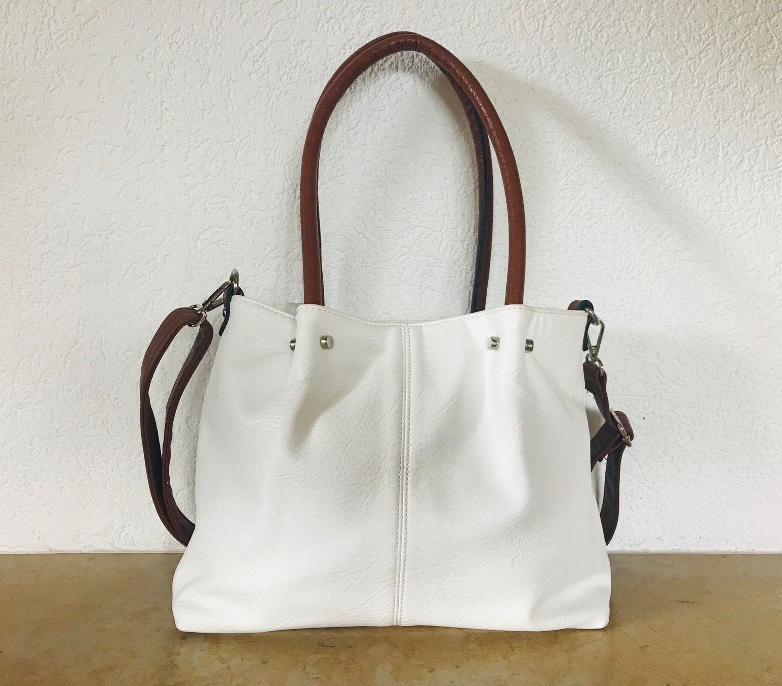 Taschen für Damen: MAESTRO Handtasche + Umhängetasche 2in1 – Neu (gemäss Beschreibung) aus Soyhières von Spartan117 2