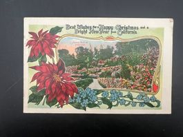 1913 USA Neujahrswünsche aus California   (G666)