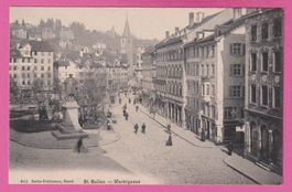 St. Gallen Marktgasse sehr belebt