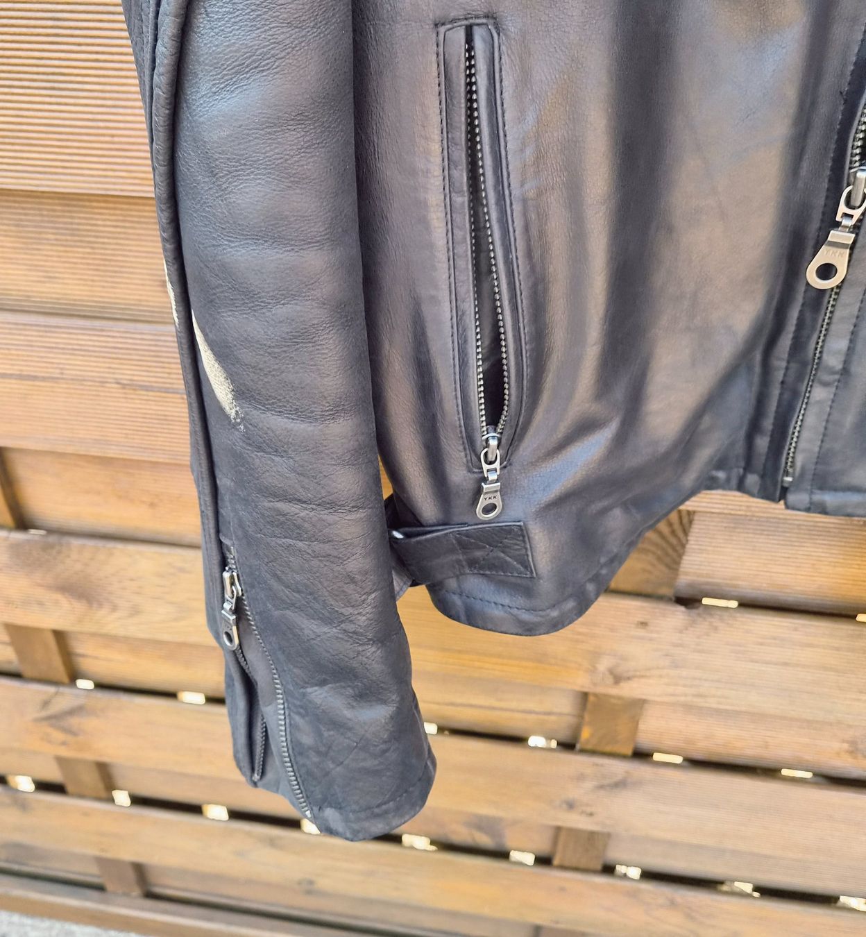 Held Giacche: Leder Held Motorradjacke. – Usato da Madiswil venduto da Willys4 4