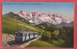 Bahn - Chemin de fer du Val d'Illiez - ca. 1915