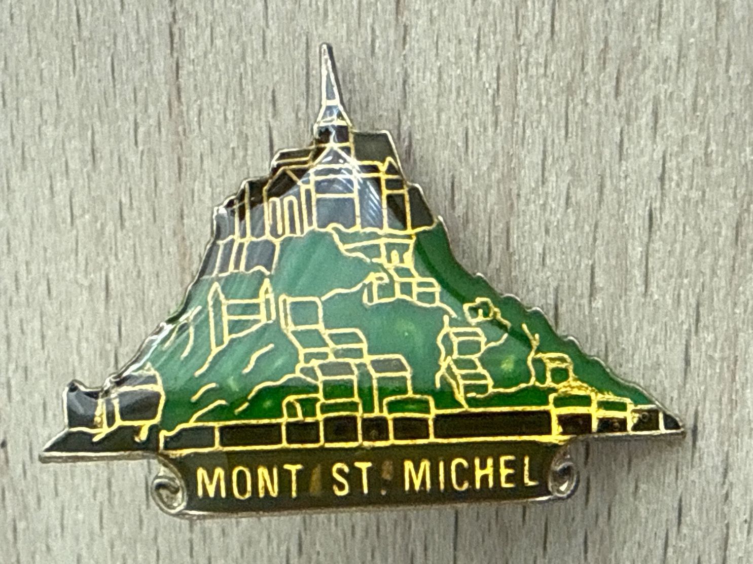 Placchette & Badge: Pin Mont St. Michel – Usato da Glattbrugg venduto da Schweigmatt