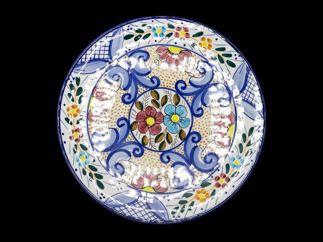 Assiettes: Wandteller im Talavera-Stil – D'occasion à Romanshorn par Restwert_Romanshorn