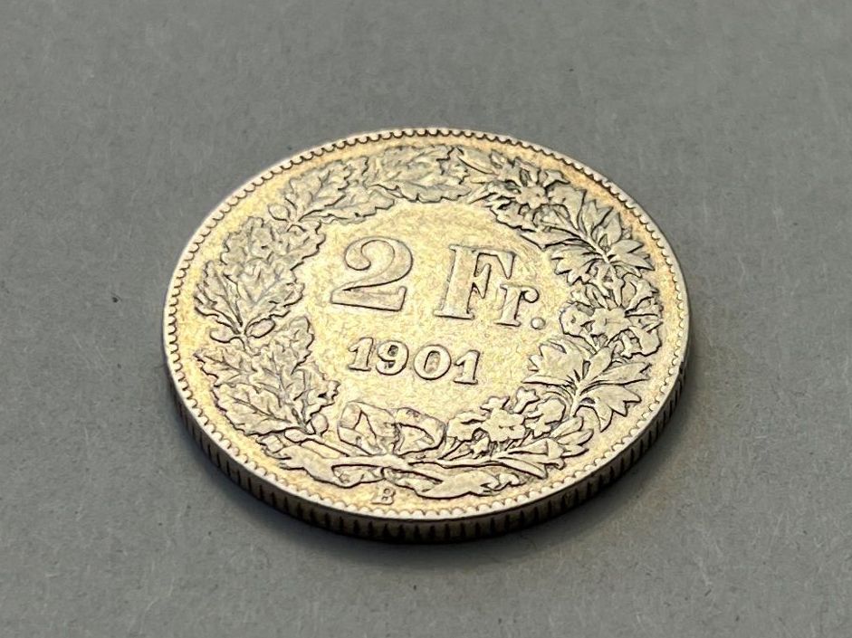 Toutes les monnaies: 2 Franken 1901 – D'occasion à Tägerwilen par Beata1sager 4