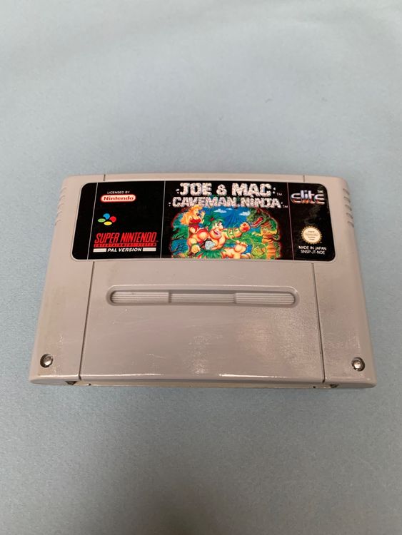 Nintendo Giochi: SNES / Joe & Mac Caveman Ninja – Usato da Kölliken venduto da sergesellsretro