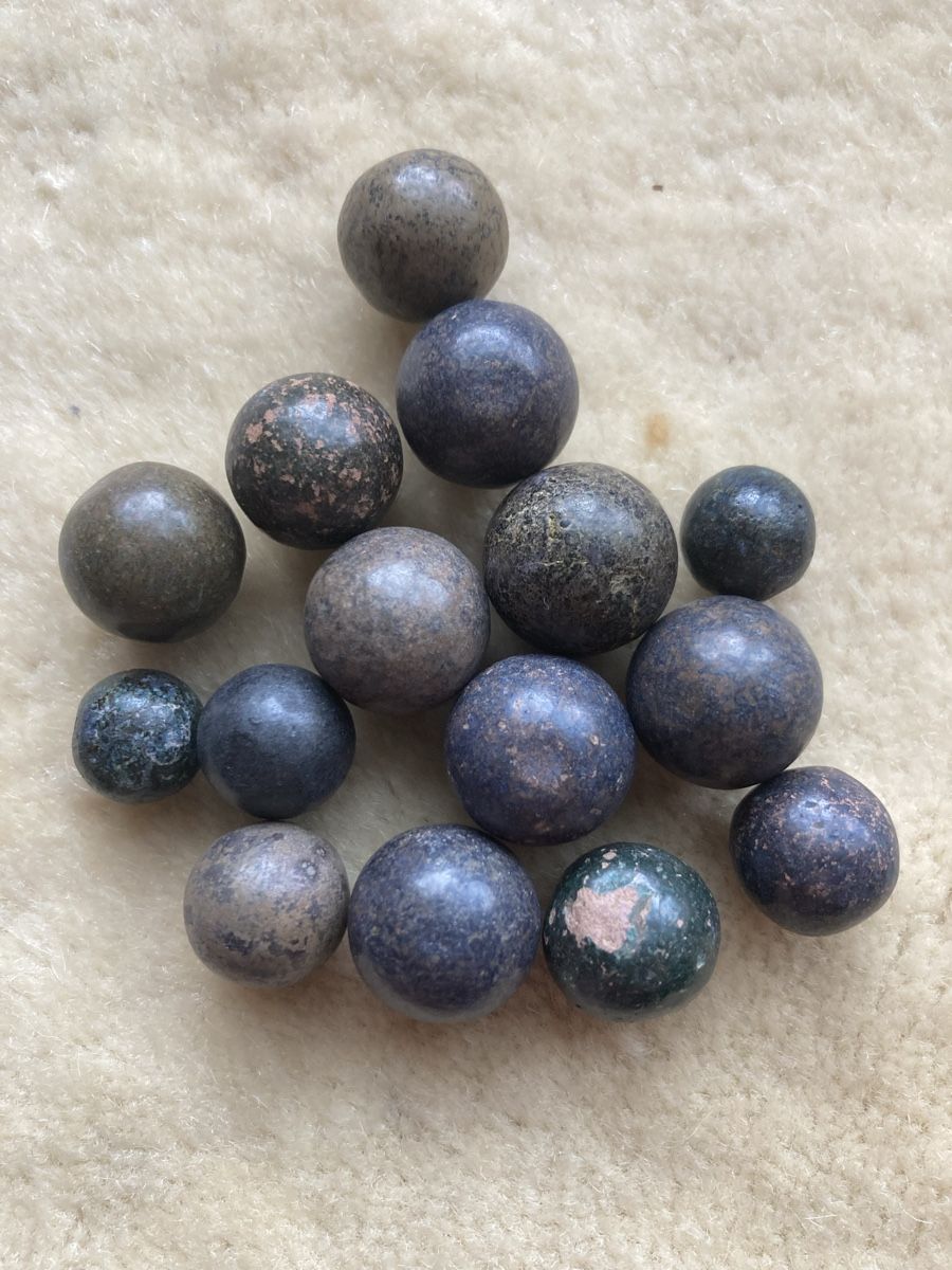 Murmeln: Vintage Murmeln aus Ton – Gebraucht aus Burgdorf von Jointler