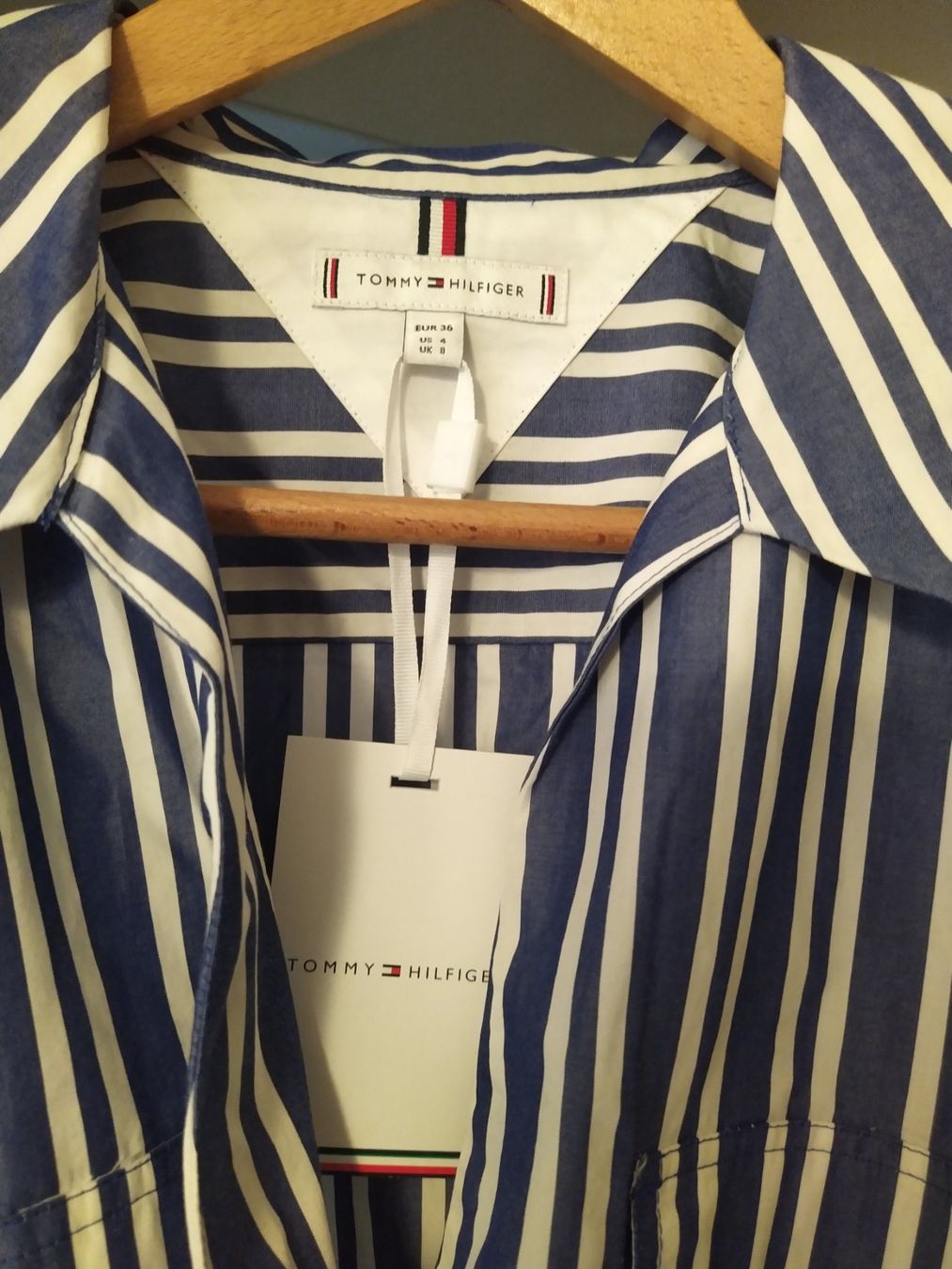 Tommy Hilfiger Vestiti: HILFIGER vestito a righe blu NUOVO – Nuovo e nell'imballaggio originale da Figino venduto da Palotta 1