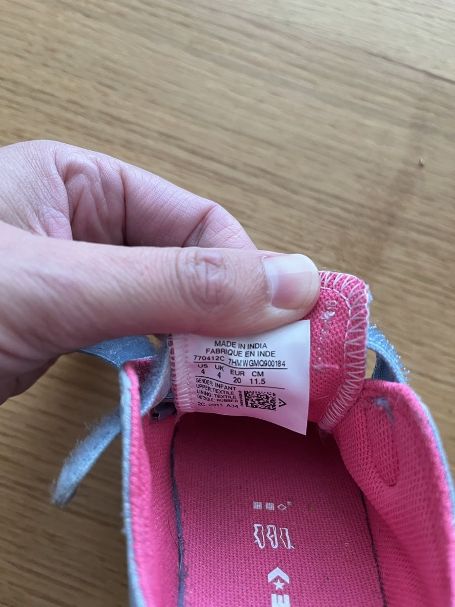 Converse Scarpe per ragazze: Converse taille 20 – Usato da boudevilliers venduto da Melzenruf 2