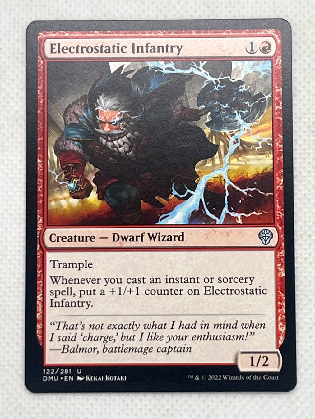 Magic The Gathering Carte collezionabili: Electrostatic Infantry MTG Einzelkarte - Top Zustand! – Usato da Hinterkappelen venduto da Kim1992