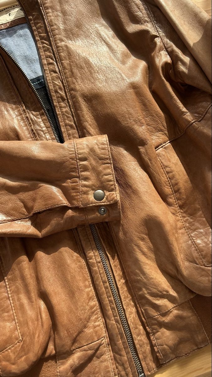 Giacche: Lederjacke von Warren & Parker, Grösse L – Usato da Zürich venduto da johanna_u._don_aebi 3