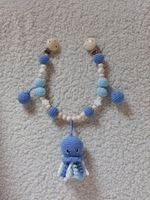 Kinderwagenkette Tintenfisch mit Rassel