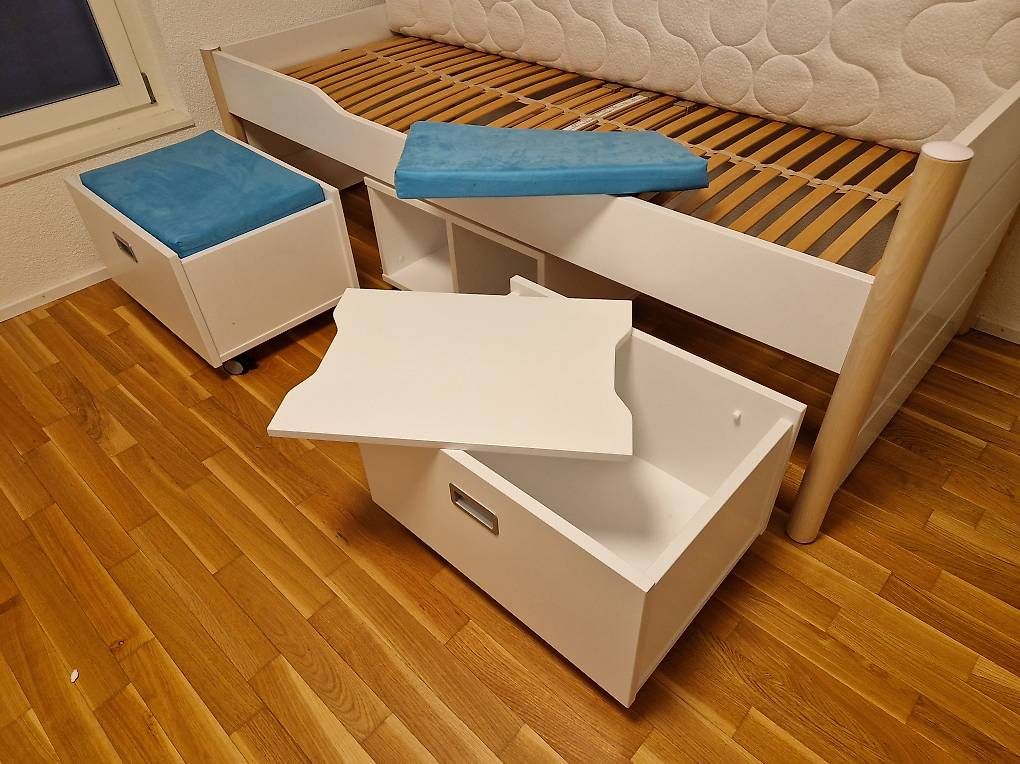 Paidi Betten: Paidi Kinderbett / Jugendbett / Kojenbett – Gebraucht aus Abtwil SG von Nerothon 2