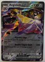 Pokémon Aegislash ex 135/182 Paradox Rift EN 2023