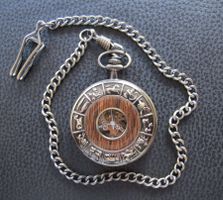 Steampunk Skeleton Taschenuhr Handaufzug