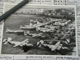 Foto vom Bomberpark in Dübendorf 1944