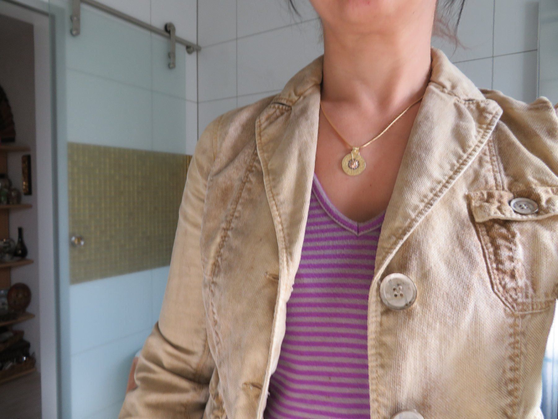 Giacche: Jeansblazer goldbeige; Grösse 34-36 – Nuovo (secondo la descrizione) da Grenchen venduto da Elenka 4