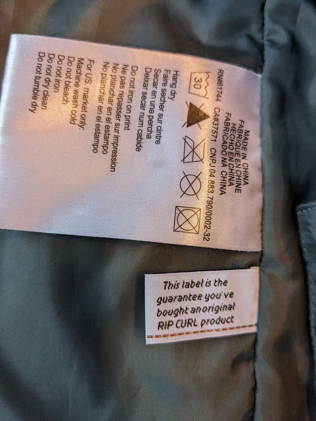 Rip Curl Giacche: RIP CURL Skijacke S – Usato da Lengnau AG venduto da Nathi88 3