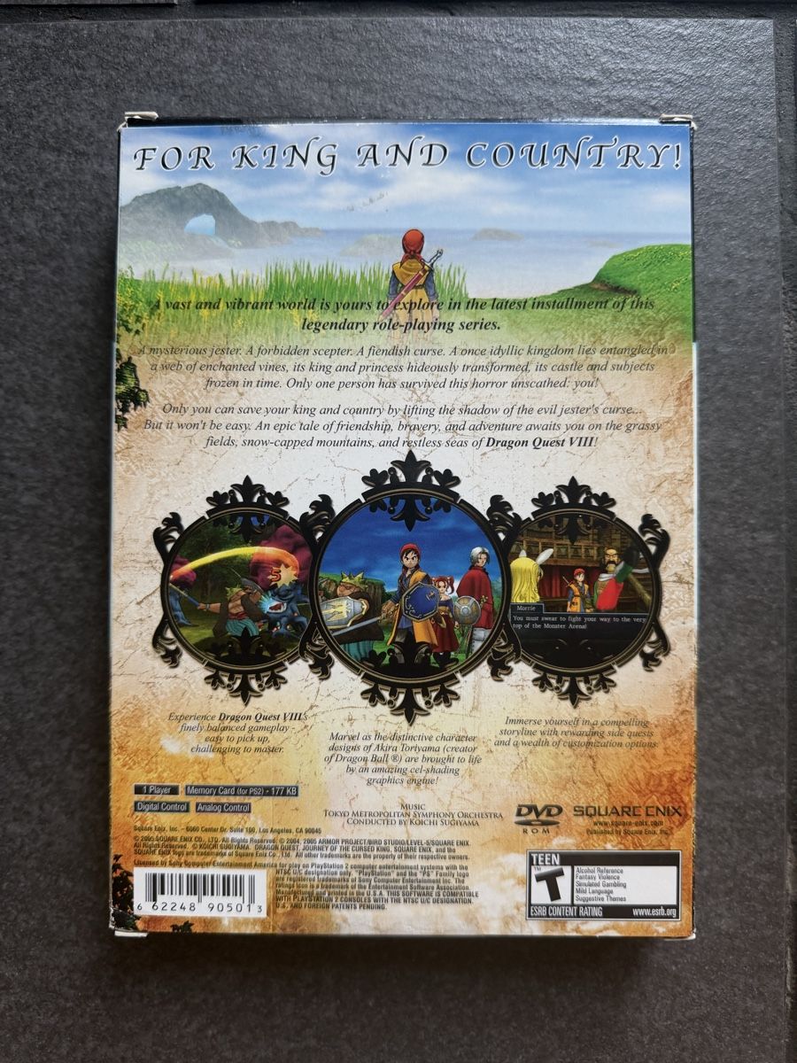Sony Spiele: Dragon Quest VIII PS2 NTSC – Gebraucht aus Zürich von cENS0R 1