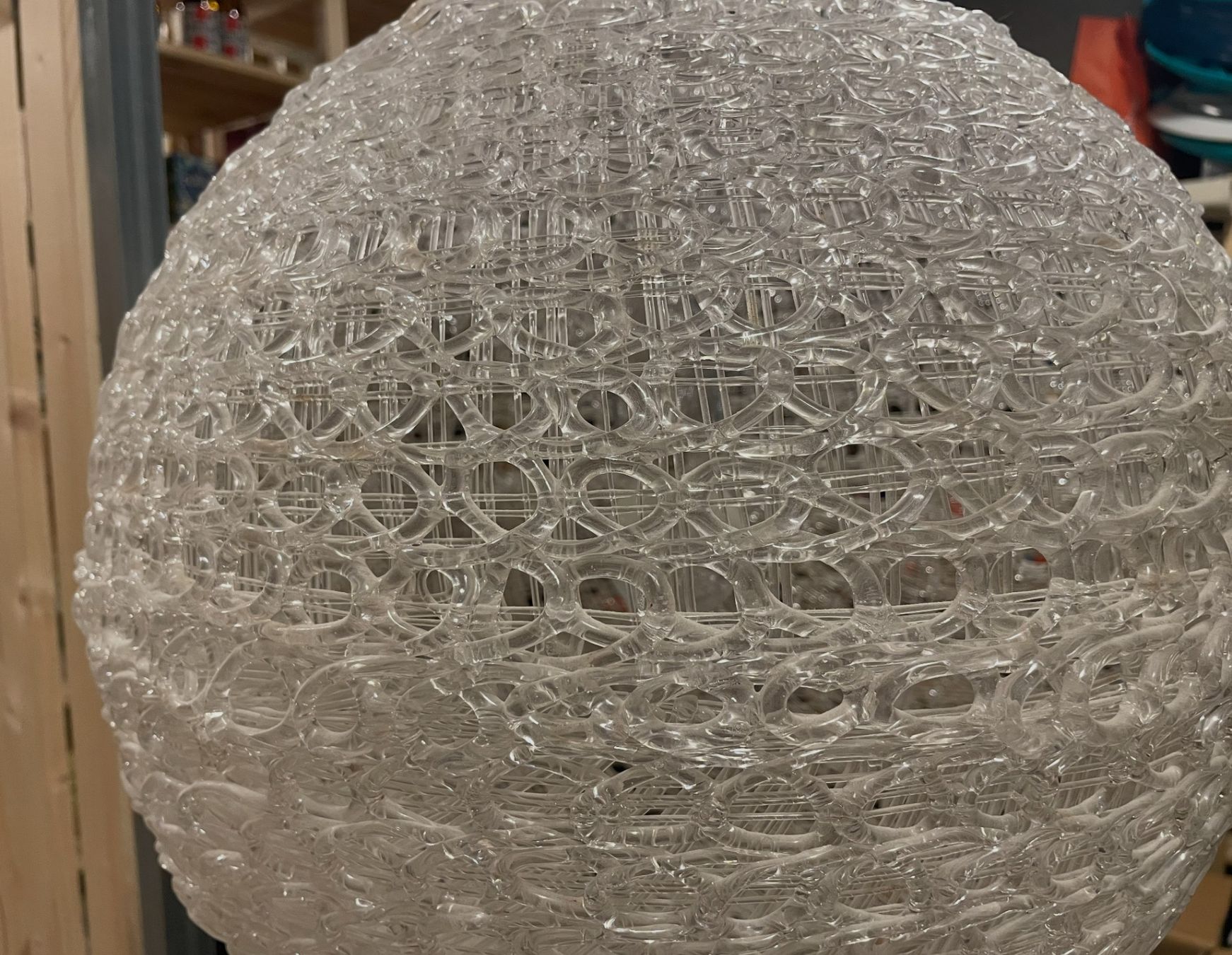 Interio Lampadari & plafoniere: Hängelampe Kugel, Top Zustand, Durchmesser 40 cm – Usato da Zürich venduto da Rubine. 2